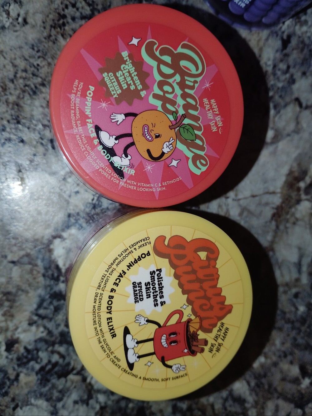 Whipped Mini Face & Body Elixir - Variety (Pink, Yellow, Teal, Orange, Purple) - Picture 3 of 7